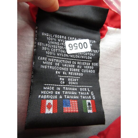 VINTAGE Adidas Jacket Large Track Warm Up Windbreaker 90s Retro Coat * - Picture 13 of 14